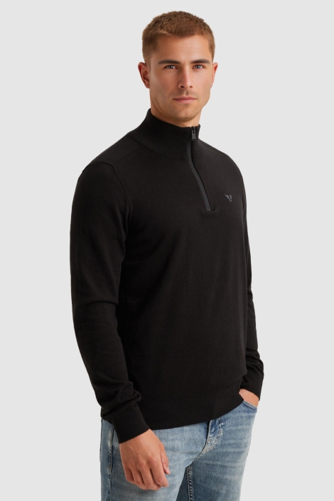 PME legend half zip collar cotton
